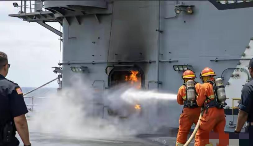 连烧 30 小时！百亿航母成废铁？5700 人全被扣押，福建舰成全球唯一
 
3