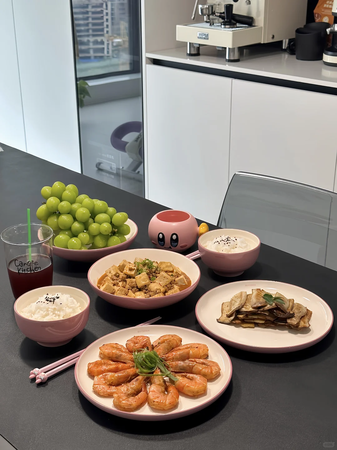 二人食晚餐｜椒盐大虾🍤 麻婆豆腐 🍲
