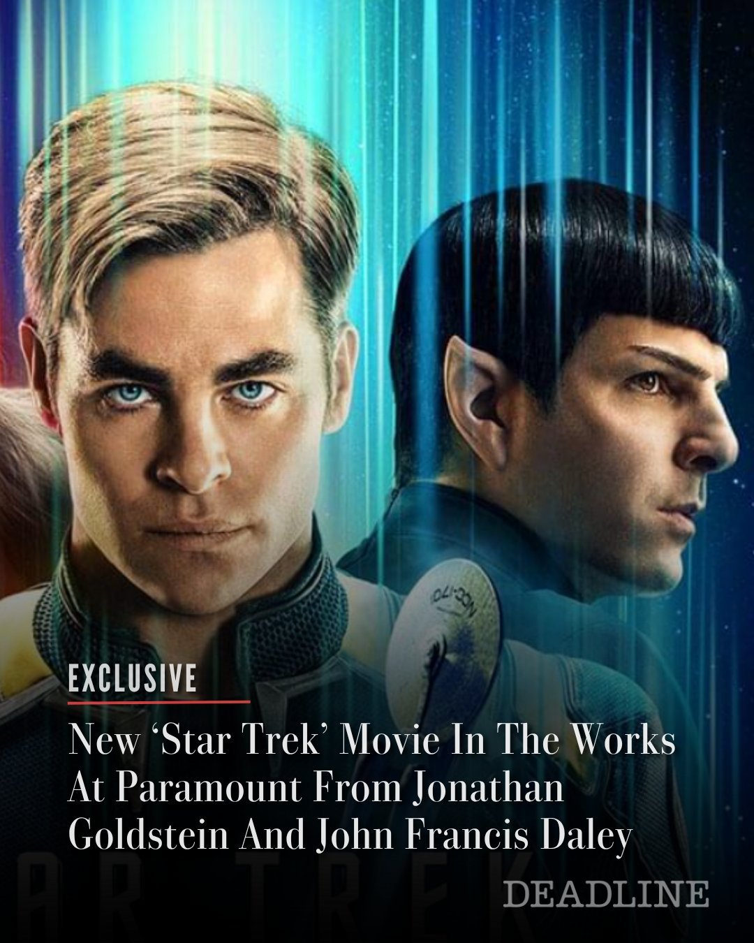 《星际迷航4》无了……据Deadline，派拉蒙影业正在开发新一部《星际迷航》电