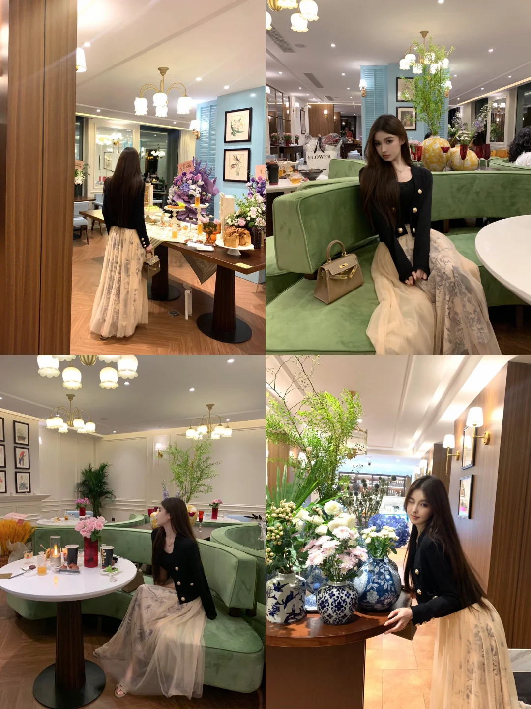 有手就会的千金风小幅度拍照姿势