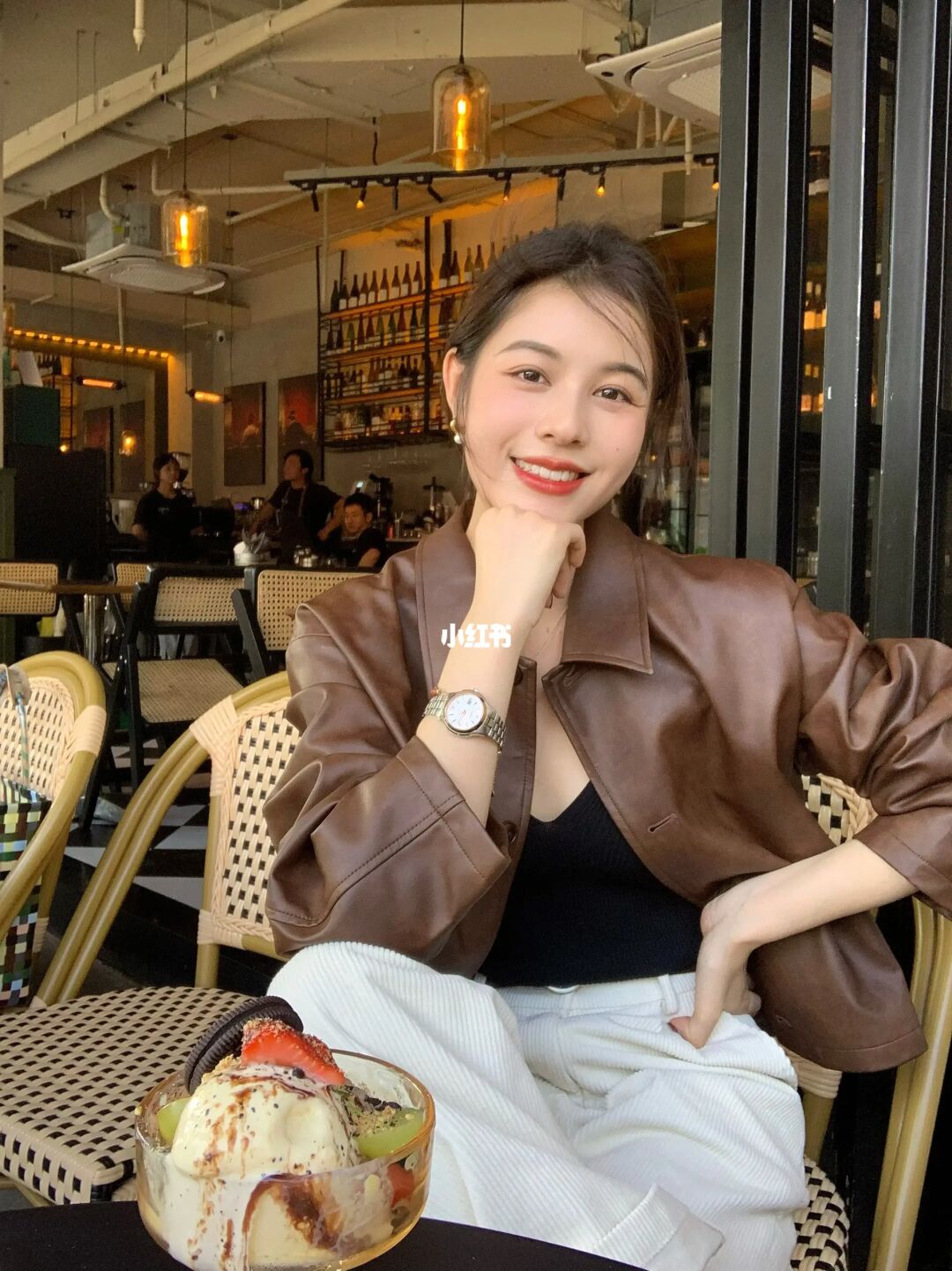 秋天的第一件皮衣🍂