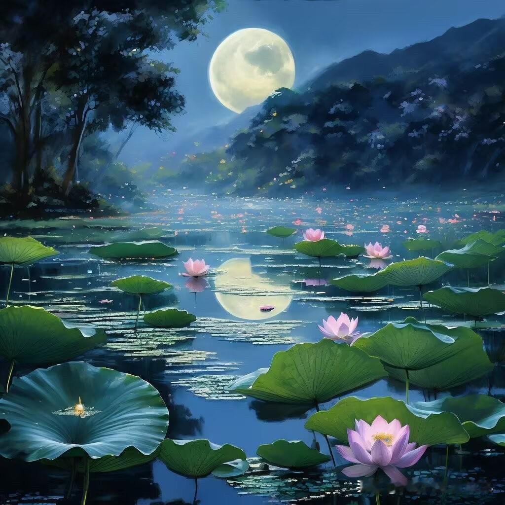 【鹧鸪天·荷】
                
               