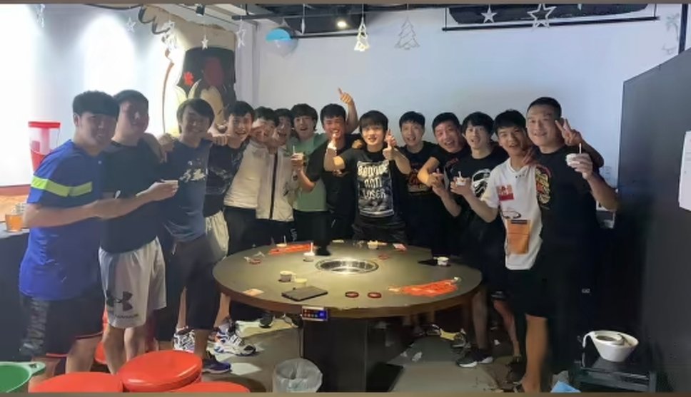 国乒男乒私下大合照大家看看都有谁