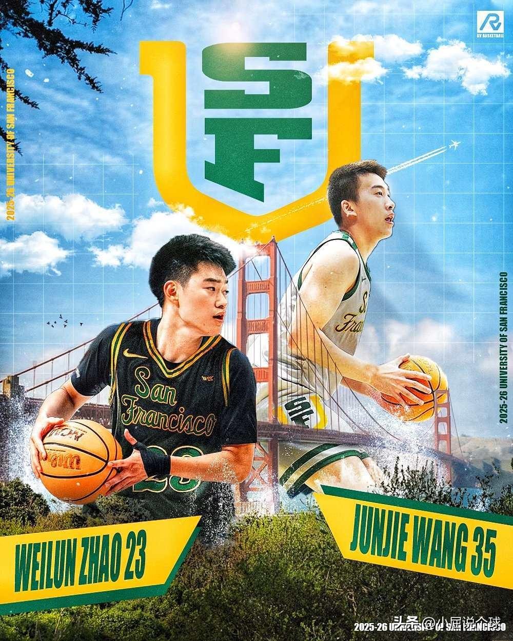 下赛季来自NCAA的中国连线，能否双双进NBA

王俊杰亚洲杯大放异彩，作为一个