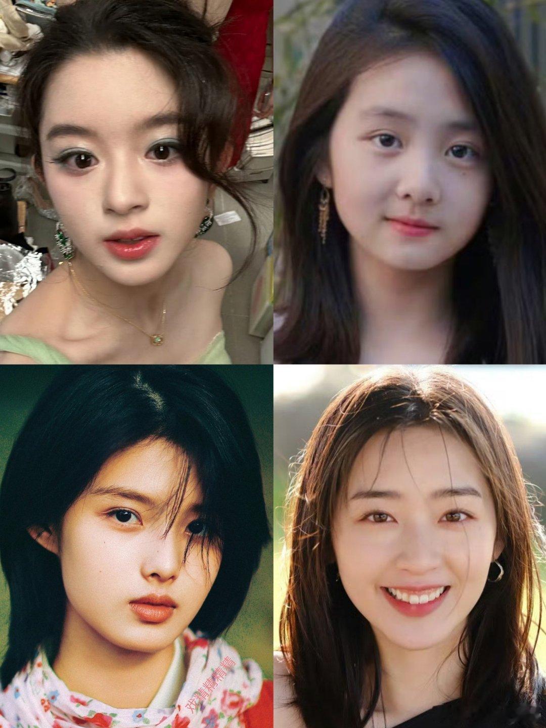 黄多多艾米黄杨钿甜邓恩熙05花四美黄多多还是少女的样子，其他三个怎么敢的呀 ​​