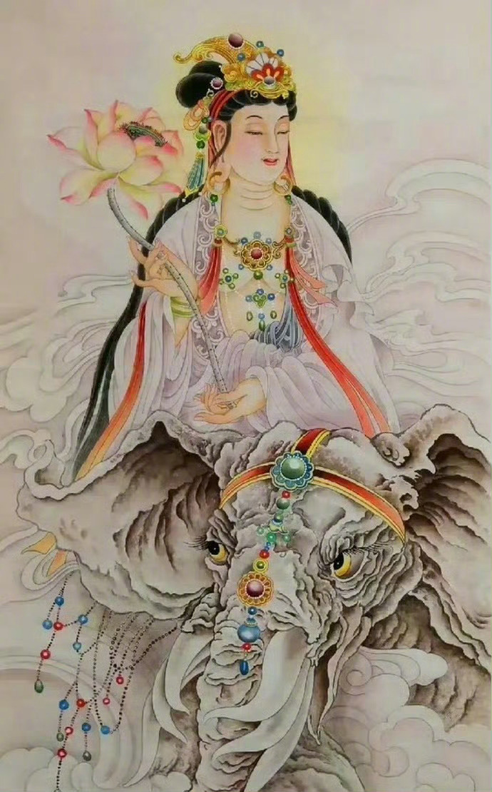 遇见文殊菩萨，莫忽视，许什么都灵 ​​​