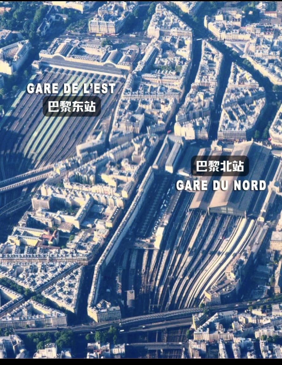 巴黎的两个车站属于不同的集团吗？会合并吗？

国内也一堆这种离得很近的车站。只不