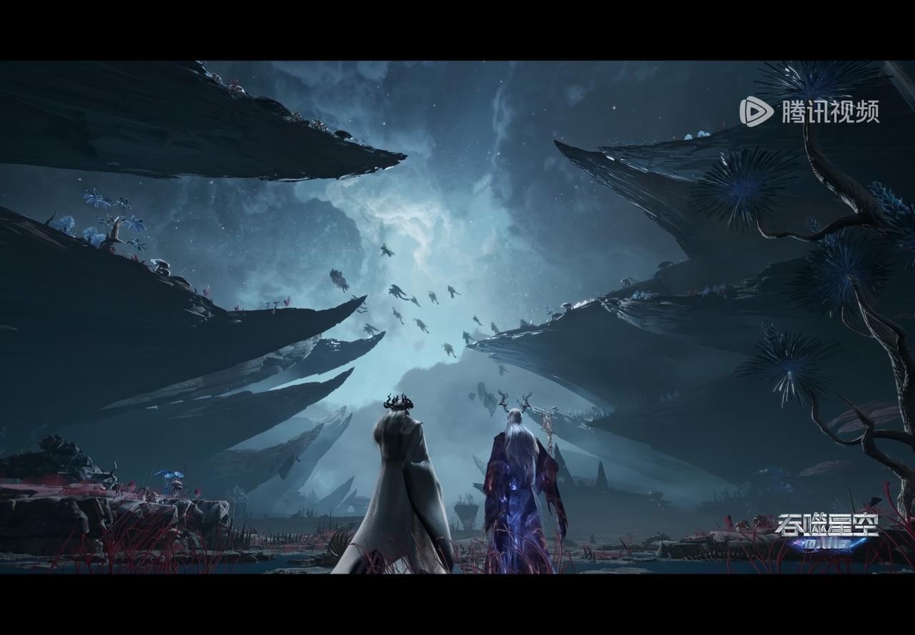 无数的金角巨兽跟着飞舞，那场面老壮观了，星空始祖才是真正的老六，或者是最会察言观