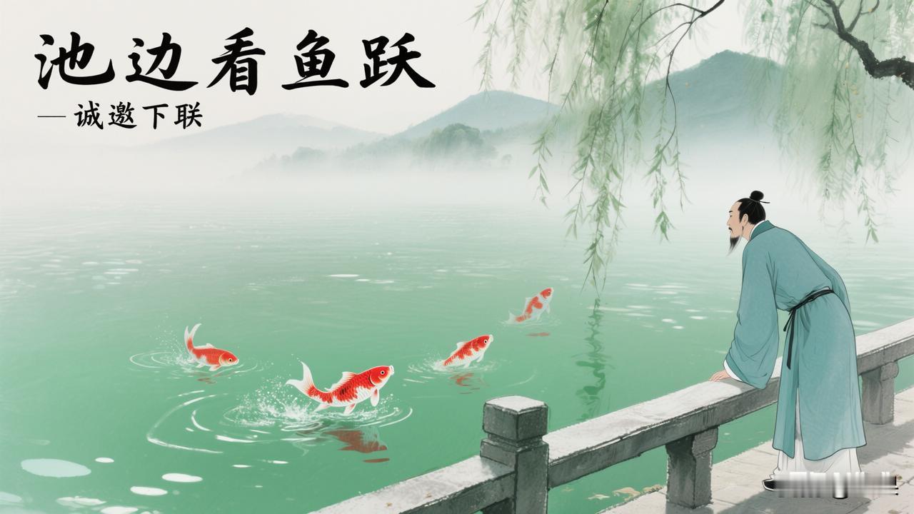 下联：秋风枫叶红

赏析：这幅下联“秋风枫叶红”与上联“夏雨荷花艳”相映成趣。从