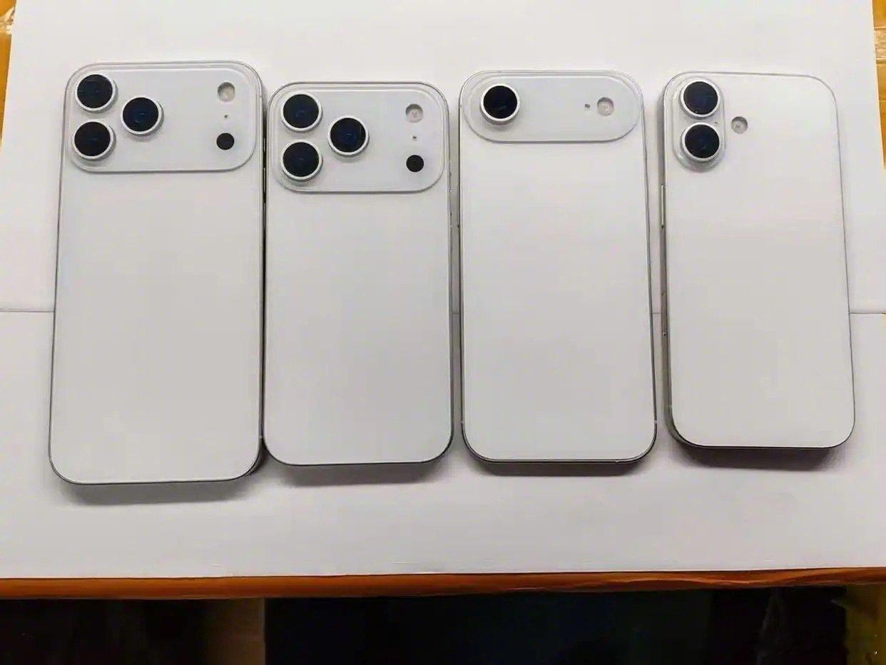iPhone17系列新爆料苹果 iPhone 17 系列的有关爆料：确定全系机型