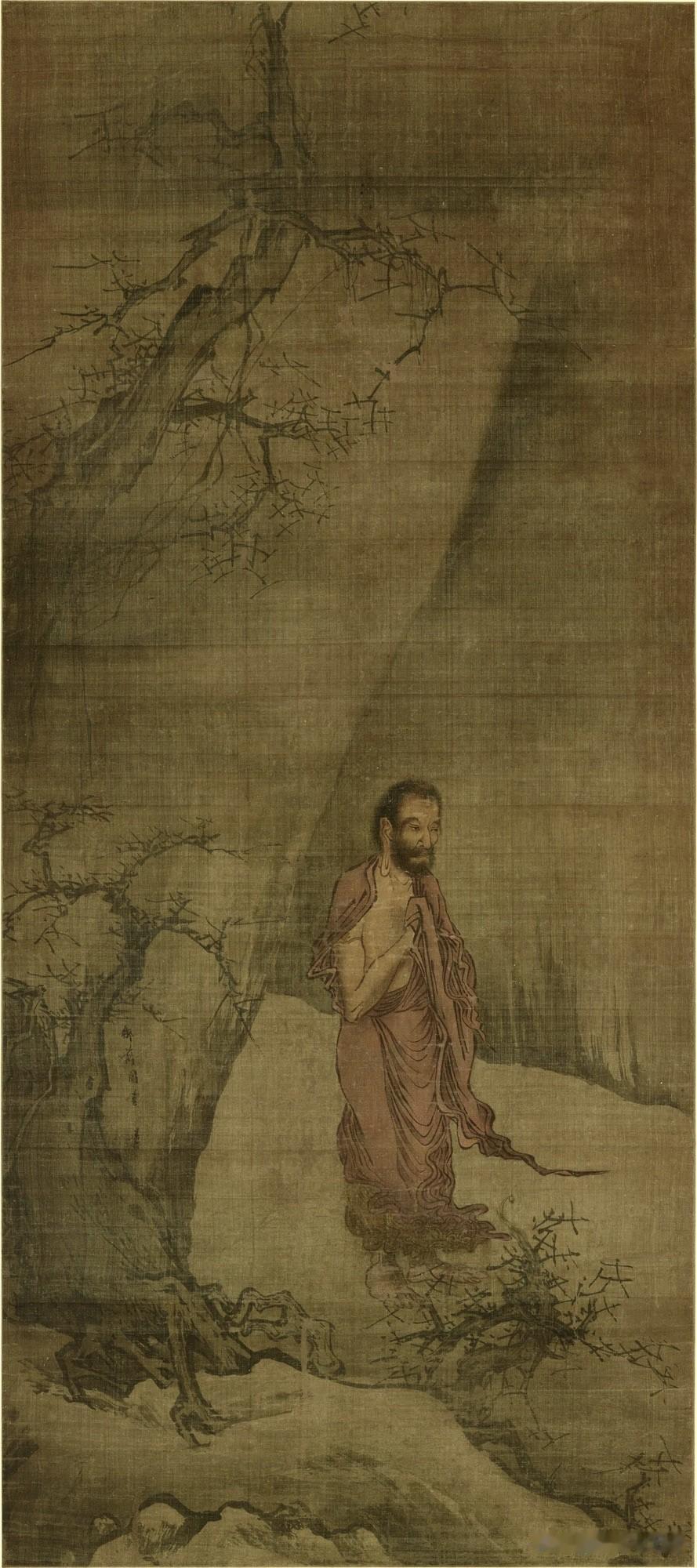 南宋神作梁楷《释迦出山图》，读懂真正的修行
 
很多人只知道梁楷的泼墨仙人，却错