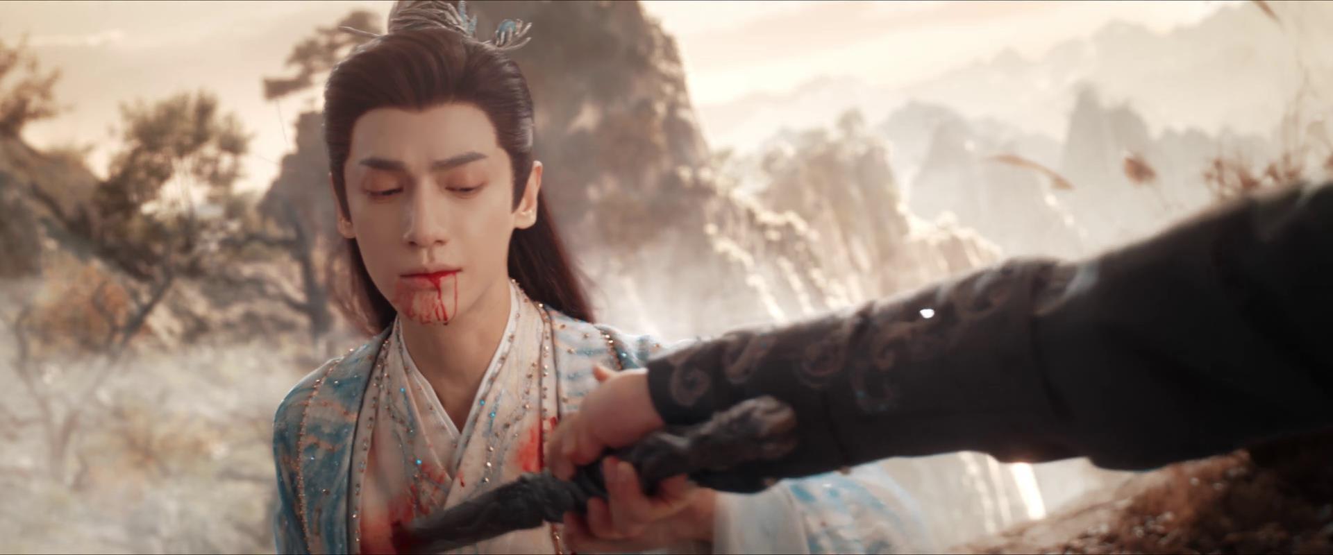 哦蒙锐这个是入魔去穿刺，然后黎斯的血飚到他眼睛里，他就清醒了。妈哟这什么狗血啊。