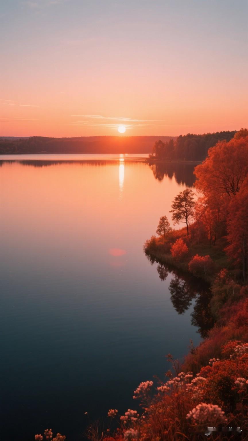 晒晒你手机里的夕阳照