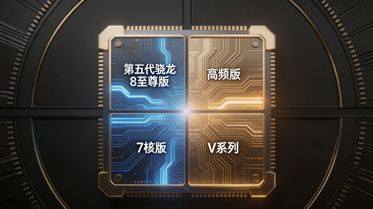 高通今天又给骁龙8 Elite Gen5系列塞了一款新品。第五代骁龙8至尊版V系