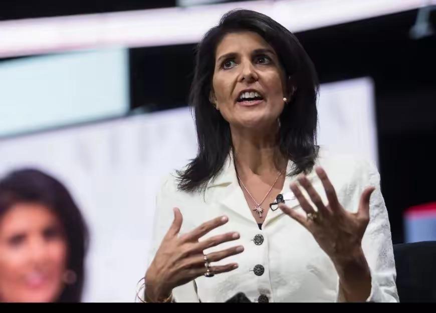 妮基·黑利今天（北京时间4月24日）叫嚣道："中国窃取自己无法制造的东西战斗机设