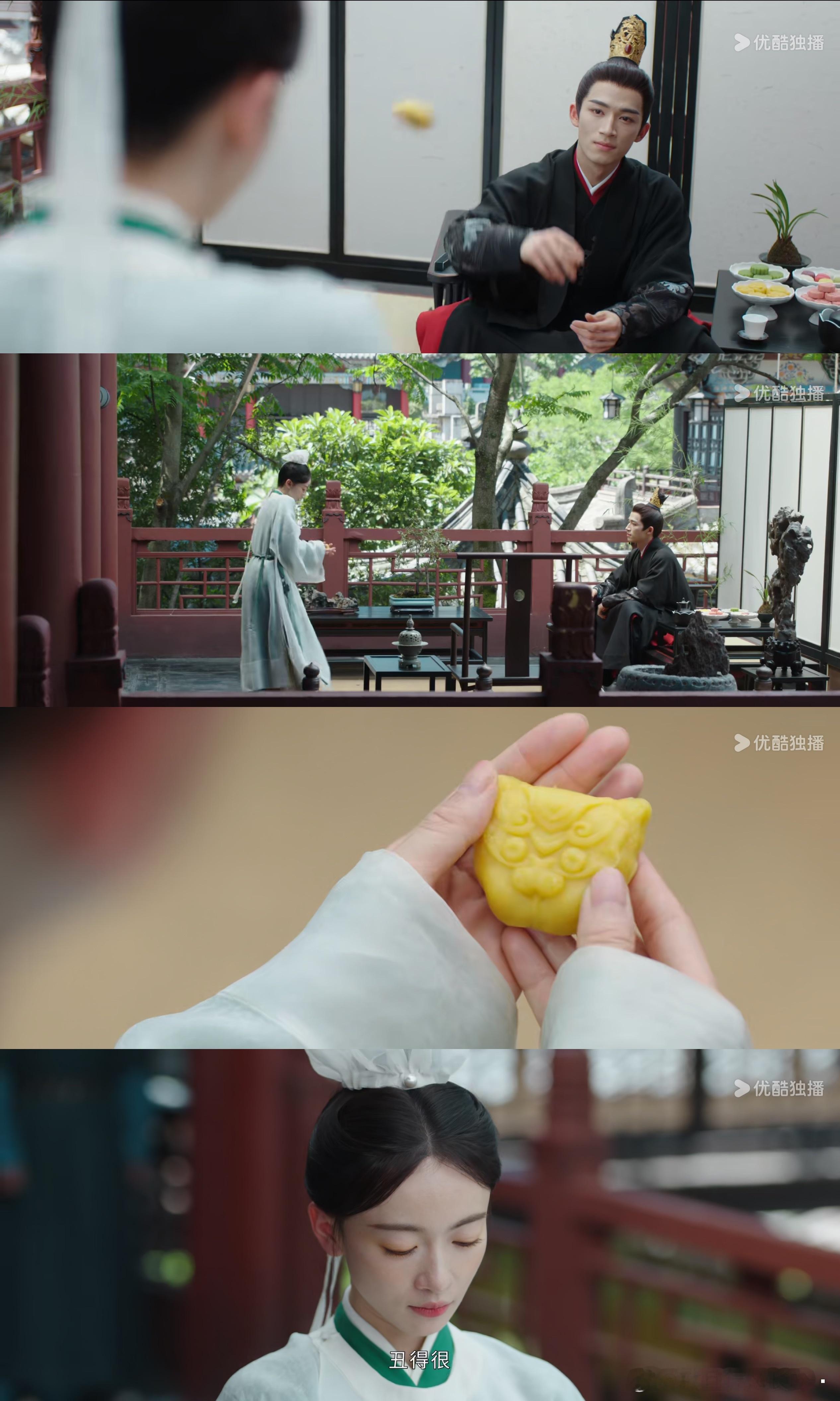萧蘅一副很爽的样子，仿佛老婆踩的是自己[收到]#墨雨云间# ​​​