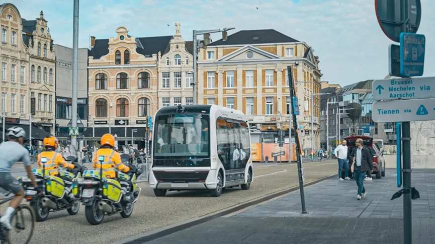 文远知行Robobus正式获得比利时L4级自动驾驶测试牌照，覆盖布鲁塞尔市中心1