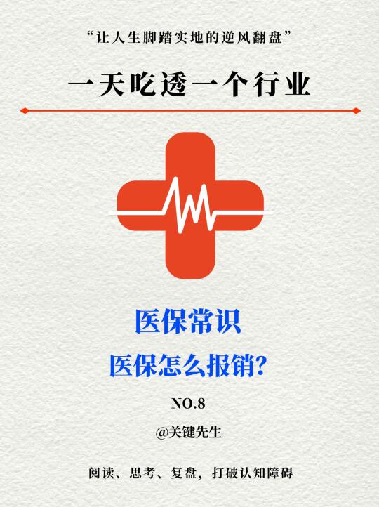 一天吃透一个行业 NO.8 医保报销