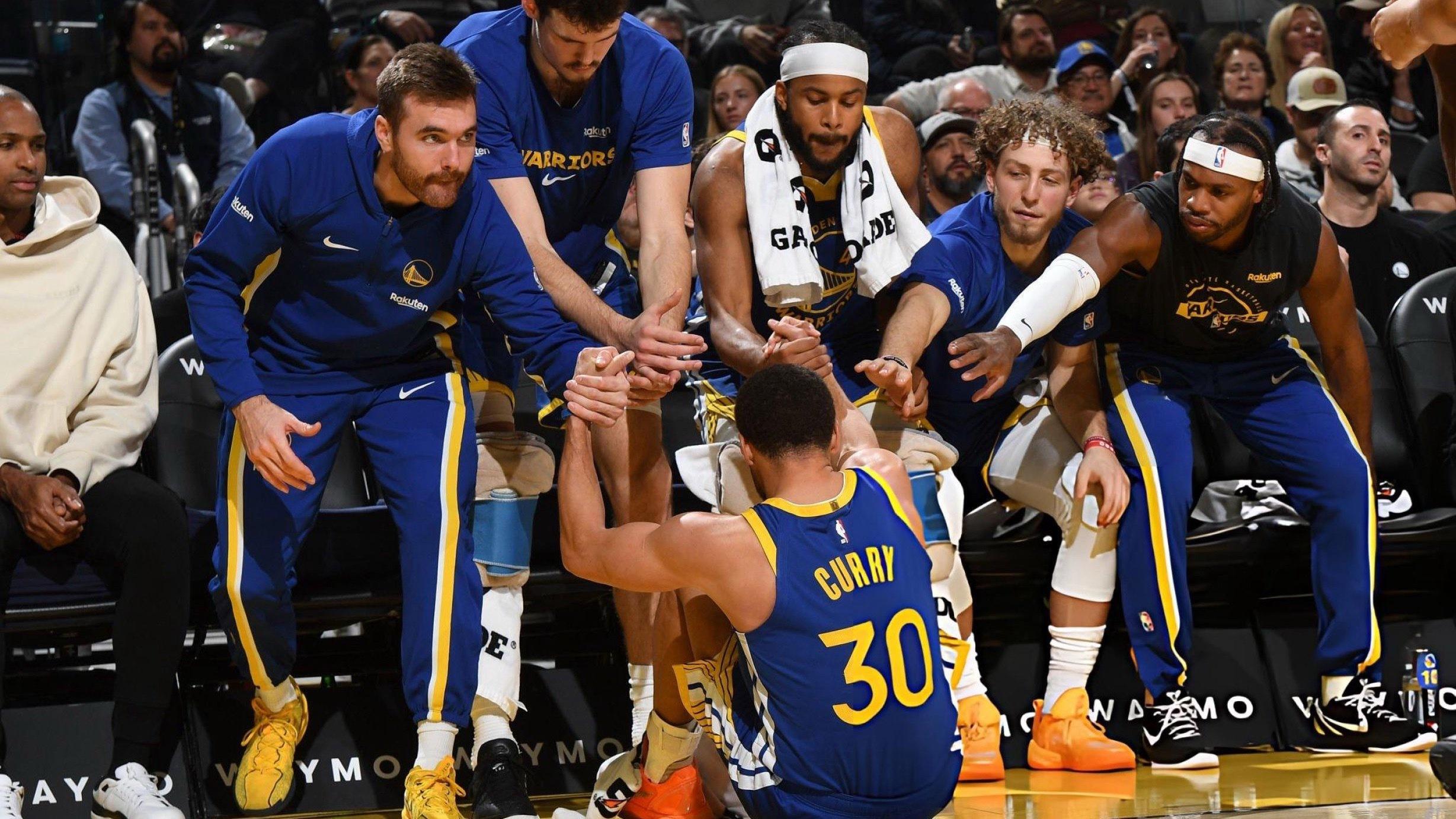 Teamwork勇士战胜爵士