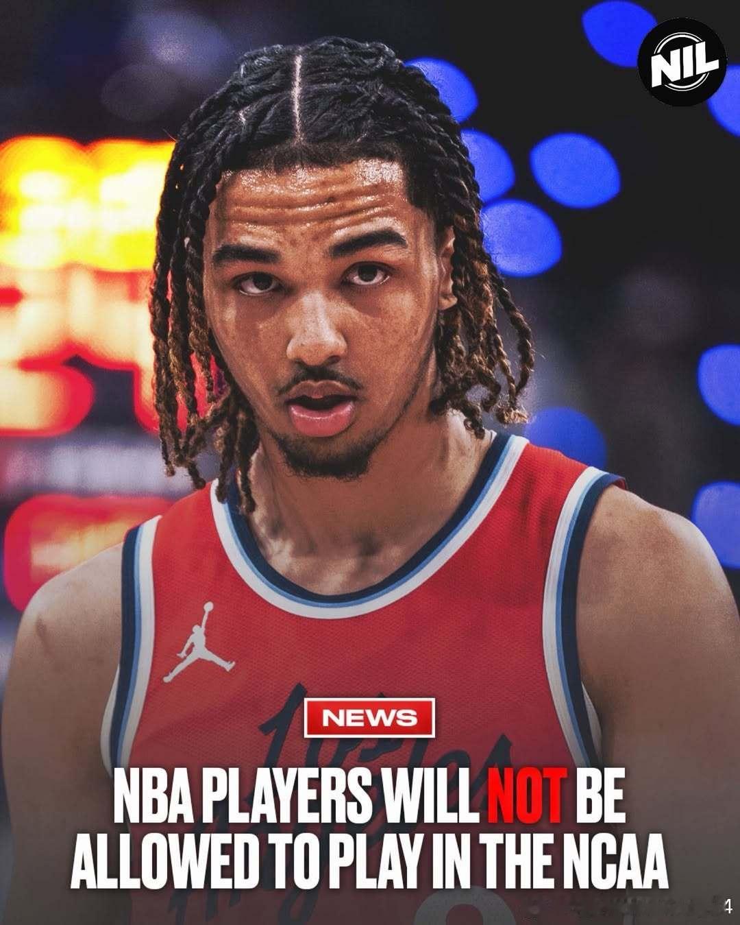 NCAA主席查理·贝克(Charlie Baker)否认关于NBA球员可获资格征