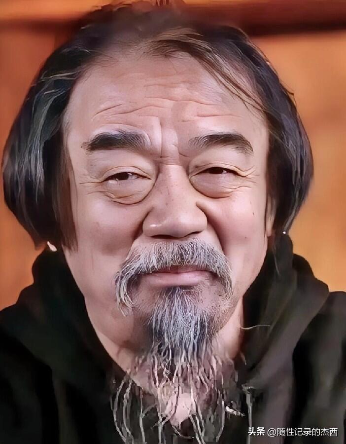 这位胡子很长的男演员是毕业于中央戏剧学院影视导演系的，早年间他自己导演，后来机缘