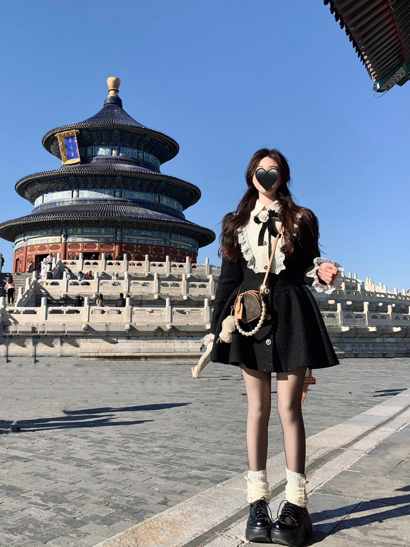 红墙蓝瓦 片片祈年 ⛩️