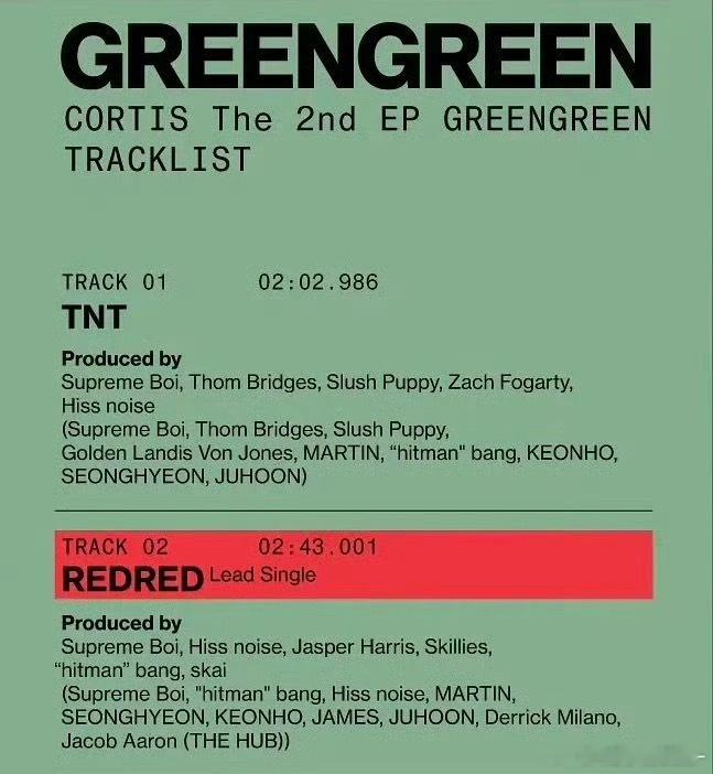 CORTIS新歌叫《TNT》 