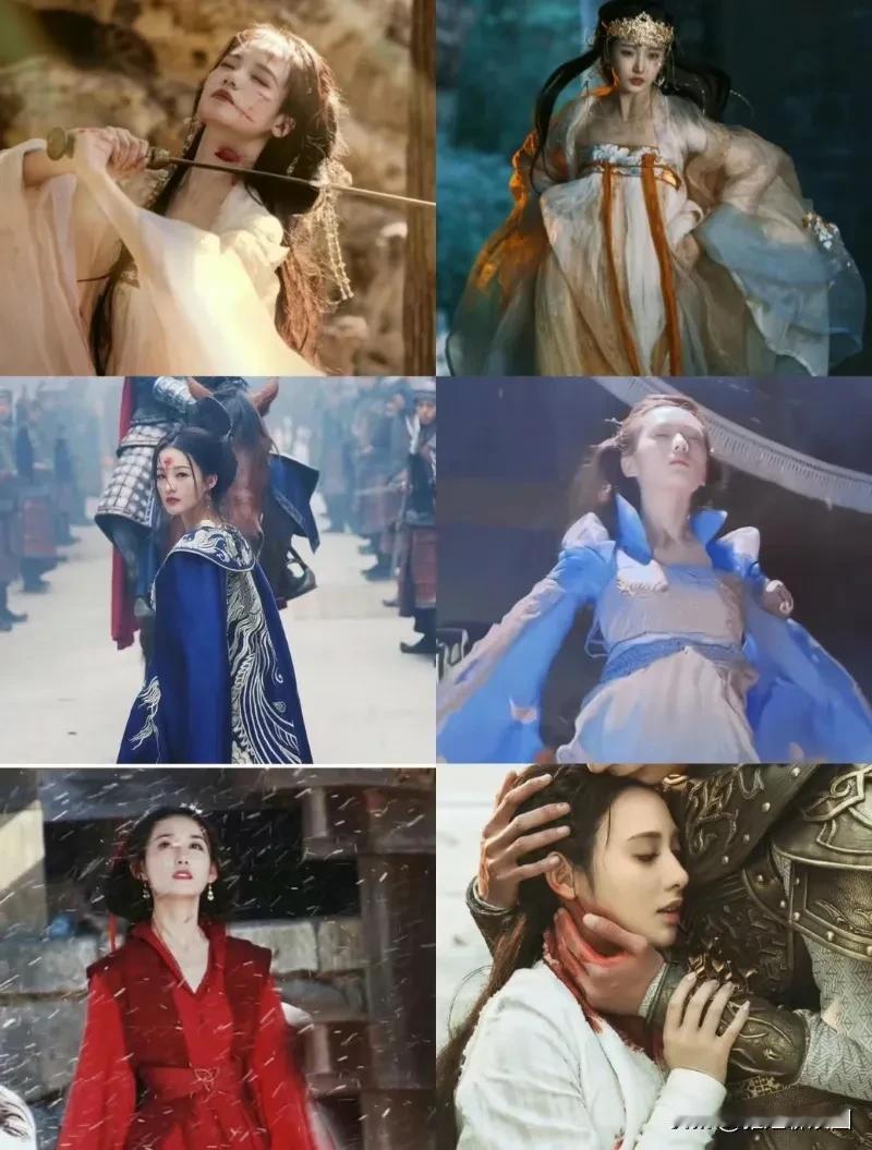 我脑海里第一个出现的是李沁的容颜，她饰演的《楚乔传》里头的淳儿公主颇有国破傲骨在