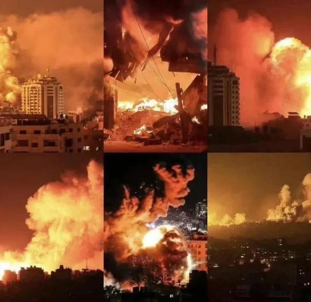 钻地弹爆炸，美国以色列突袭失败，四面枪响一个旅包围以军特种兵。哈马斯是伊斯兰抵抗