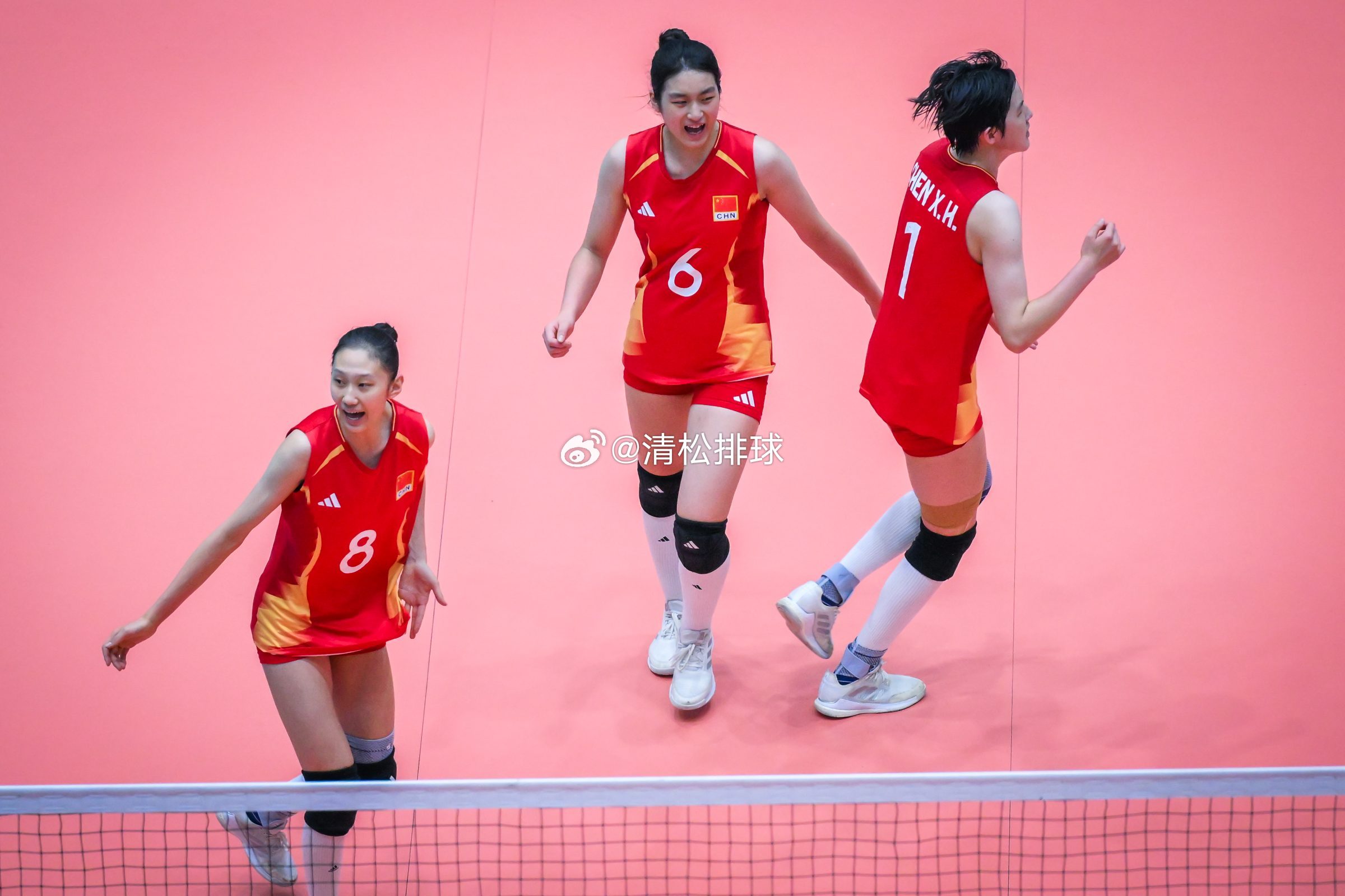 2026年U18女排亚锦赛1/4决赛中国女排vs越南女排第二局：25-19大比分