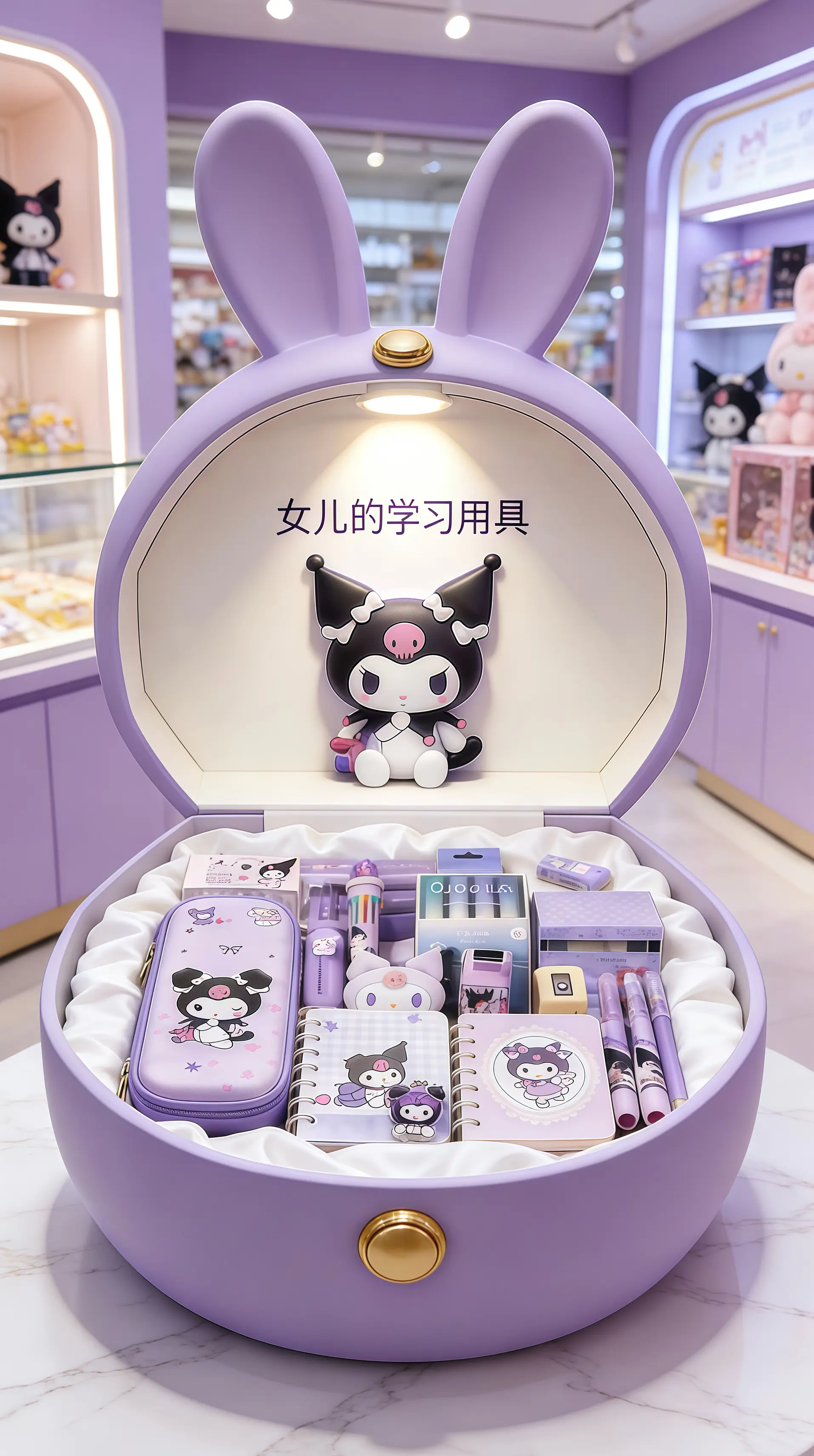 二次元 学习用品 女孩子喜欢 库洛米 文具用品