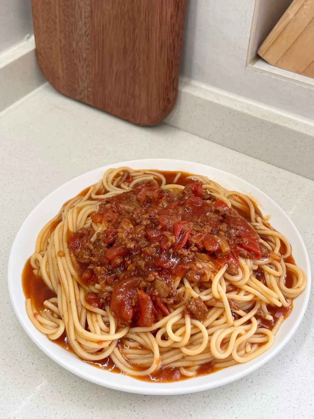 番茄肉酱意面｜超家常做法🍝怎么吃都不够🤤
