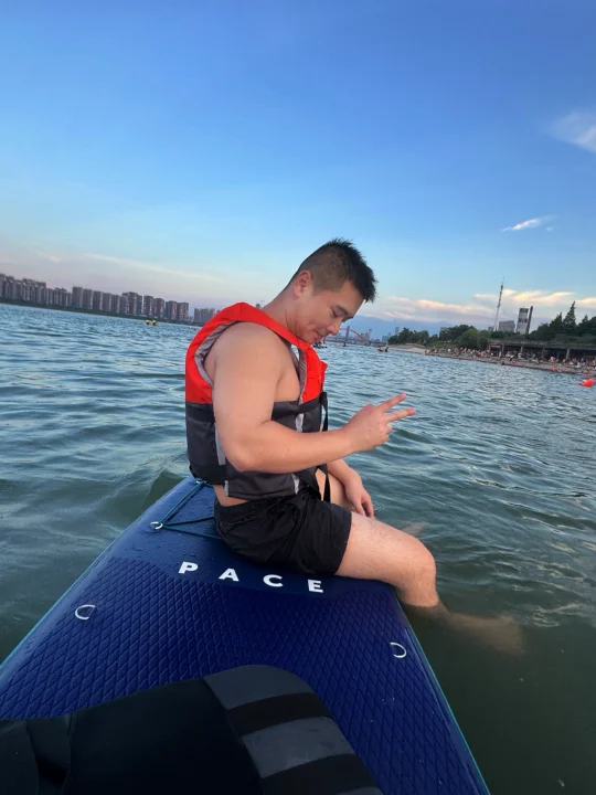 在长沙湘江上划桨板，真的太爽了！