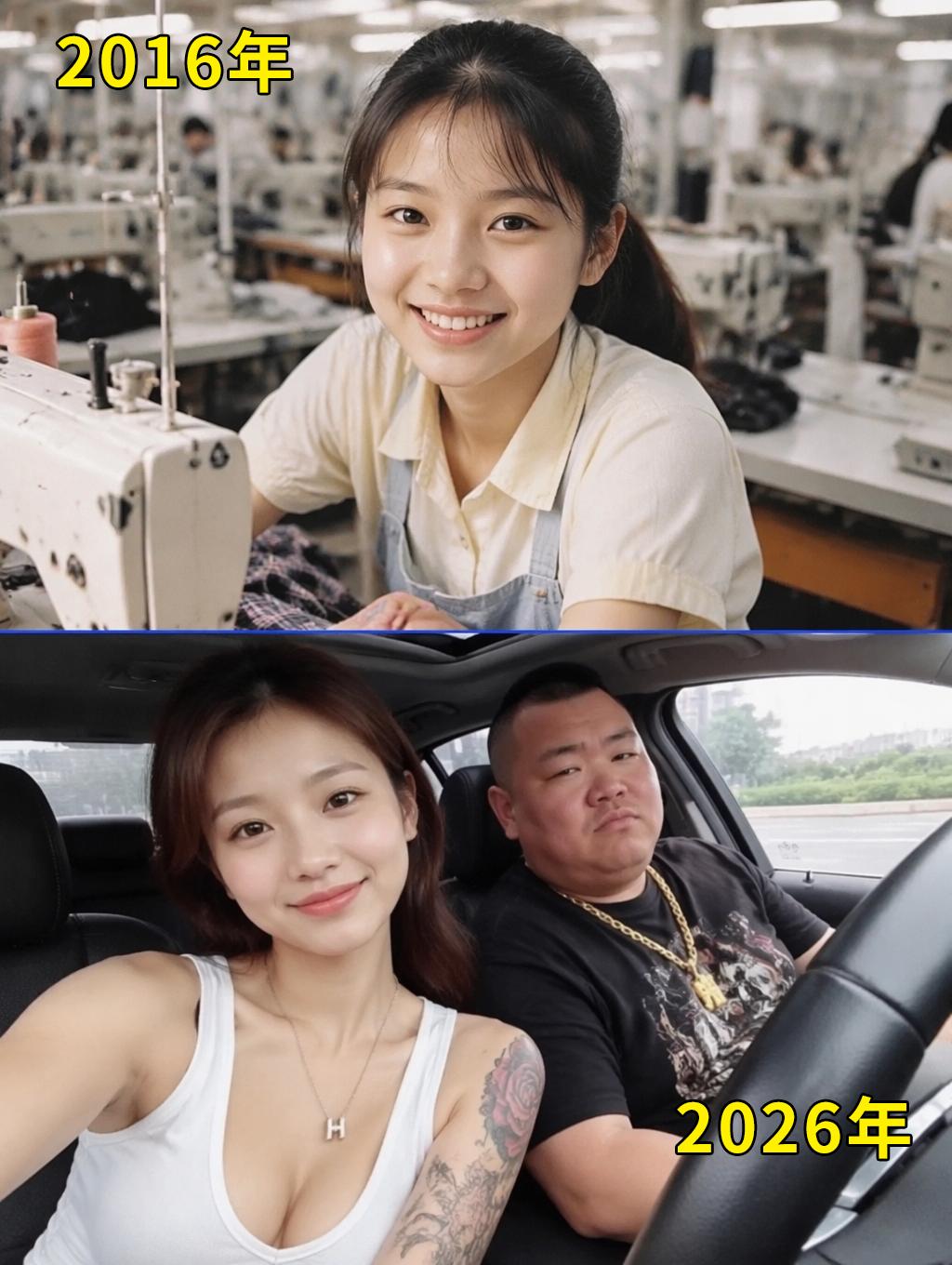 2016 打工女孩，2026 自在人生，你更喜欢哪种状态？[灵光一闪]