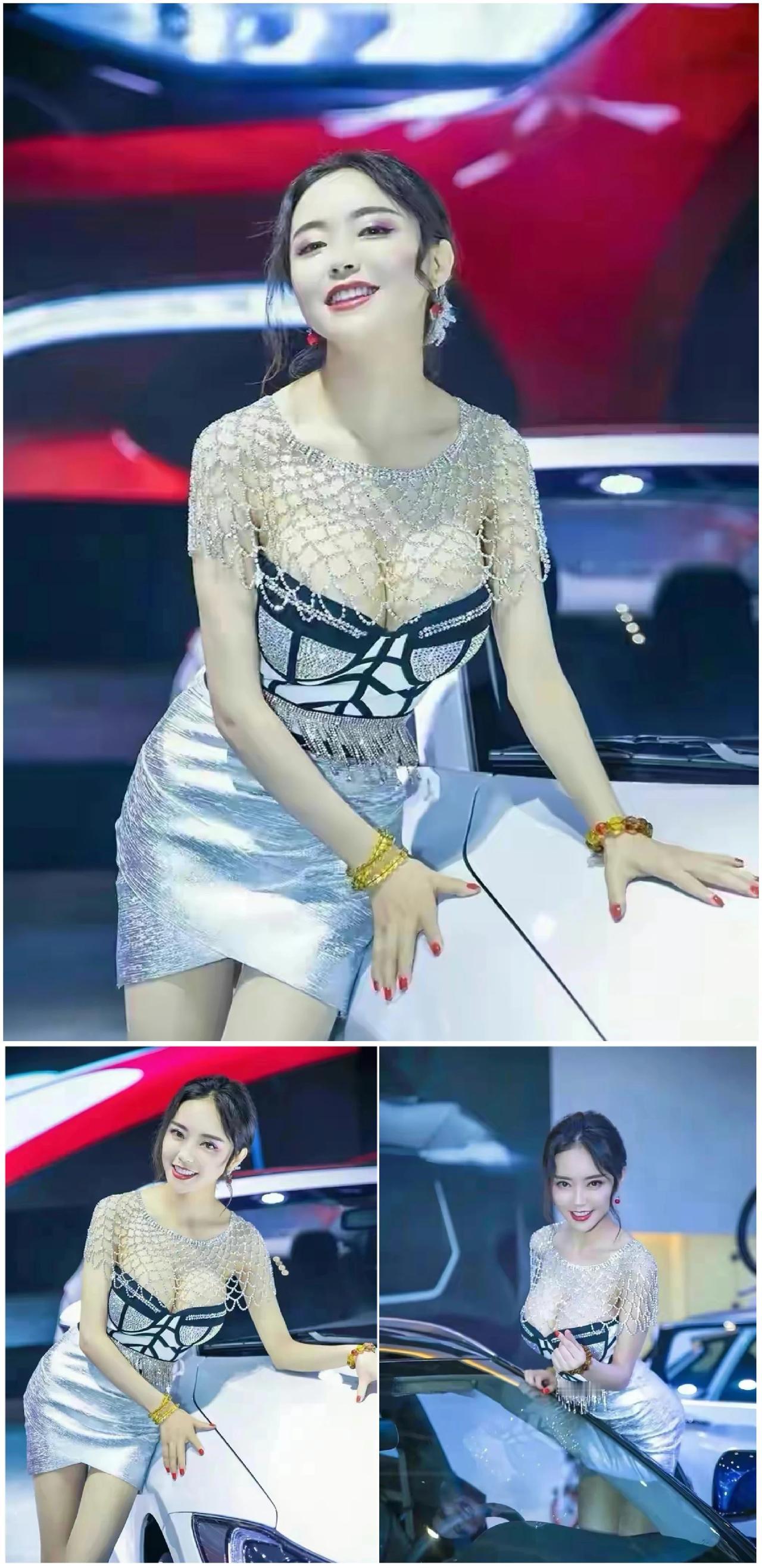 魅力四溢！美女车模不仅是“花瓶”：推动汽车文化传播与发展的关键力量，激发公众对汽