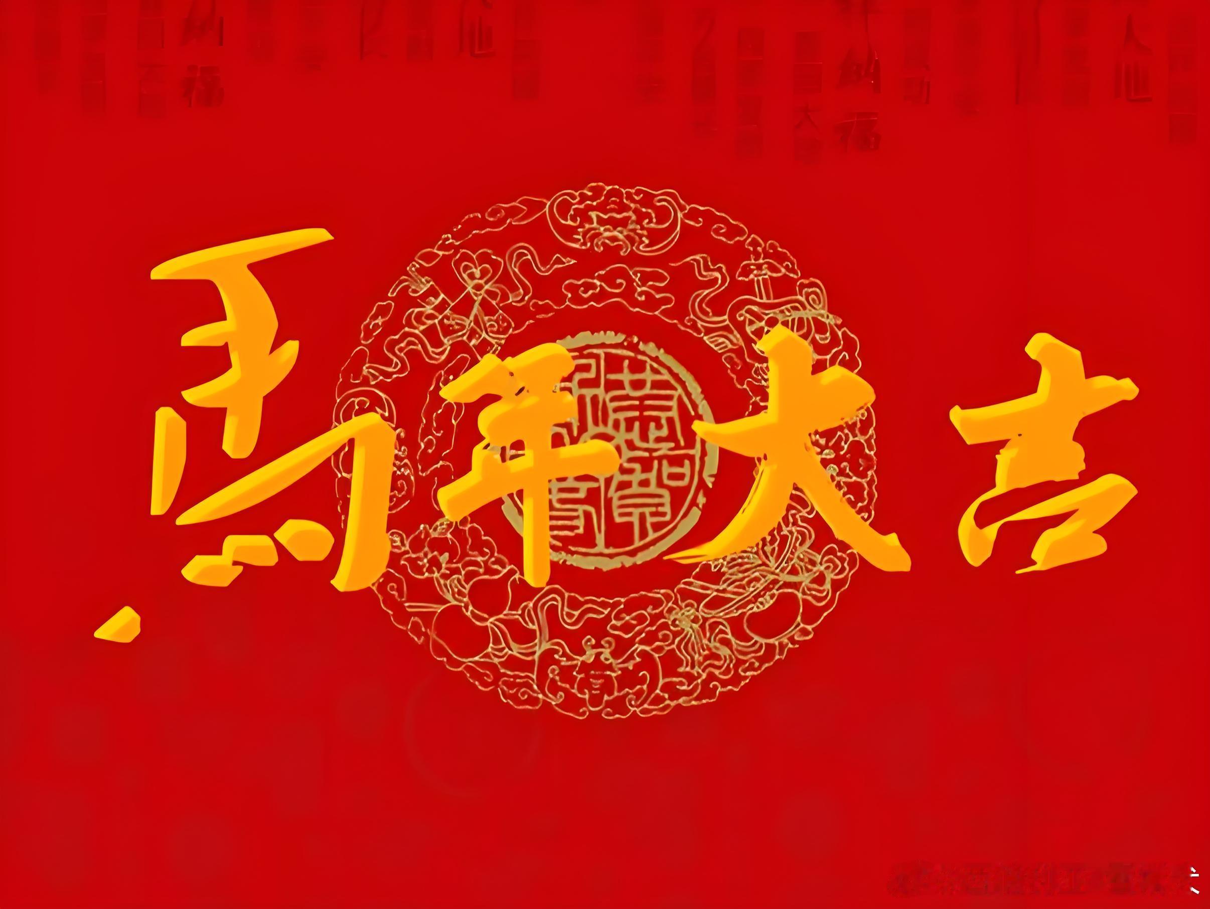 拜年骏马踏春来，福气满门开。值此丙午马年新春，谨祝大家：一马当先事业旺，马到成功