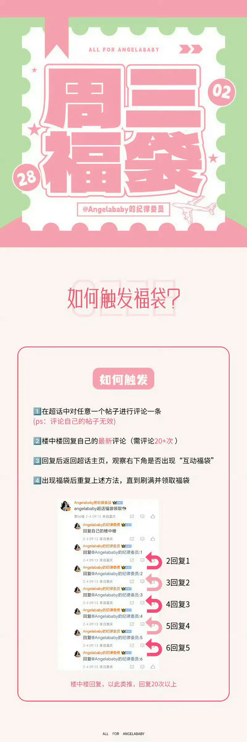 angelababy的快乐充能站 [爱你]青春快乐岛早上好～本周的限定福袋又来啦