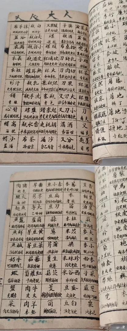 清朝人学英语 竟也用这大“招”！刀-南夫 猪肉-炮克牛奶-可胡密而克...（见附