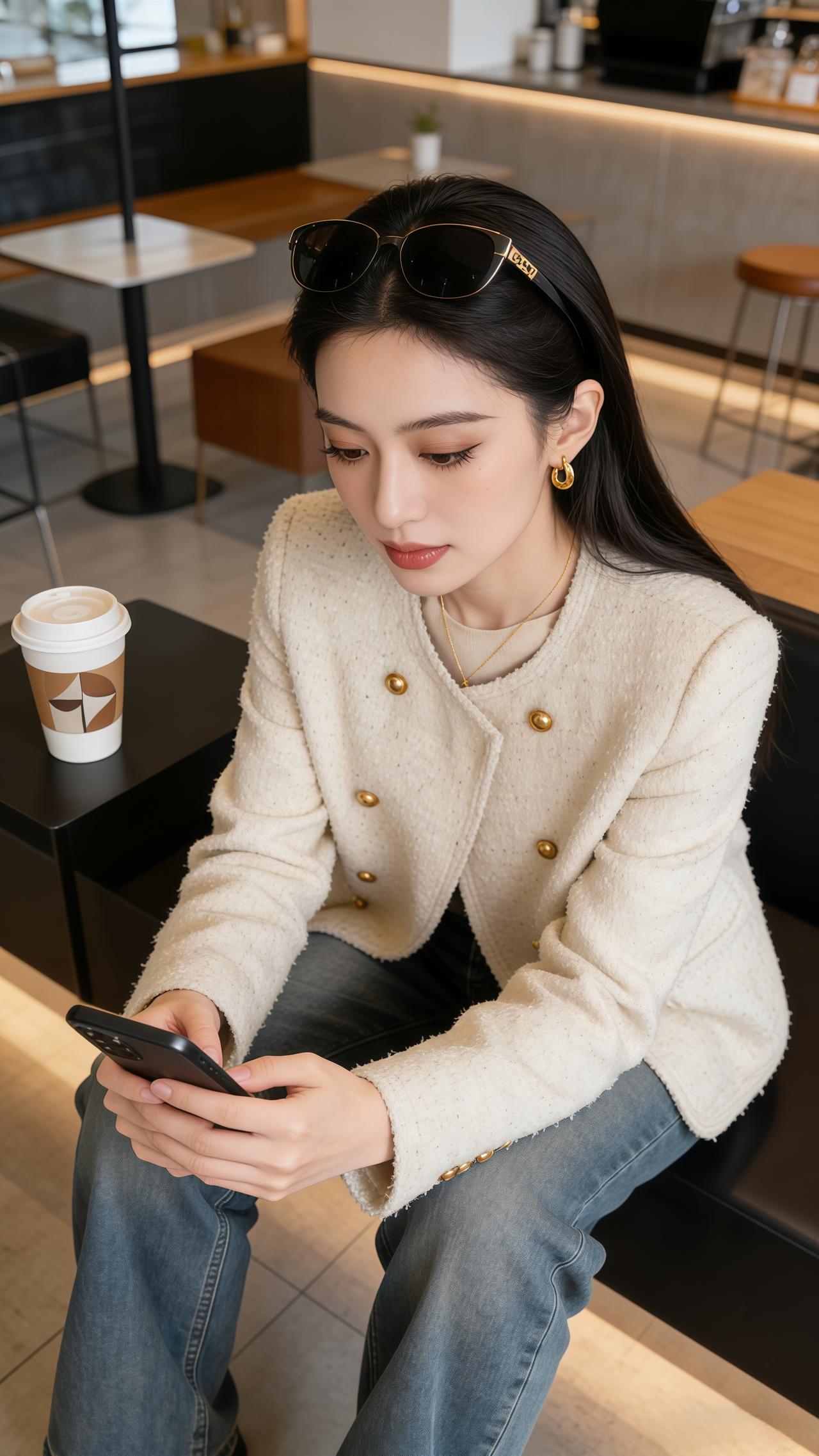 我的春日穿搭look 简单穿搭穿出自信穿出美丽 穿搭韩系穿搭气质穿搭