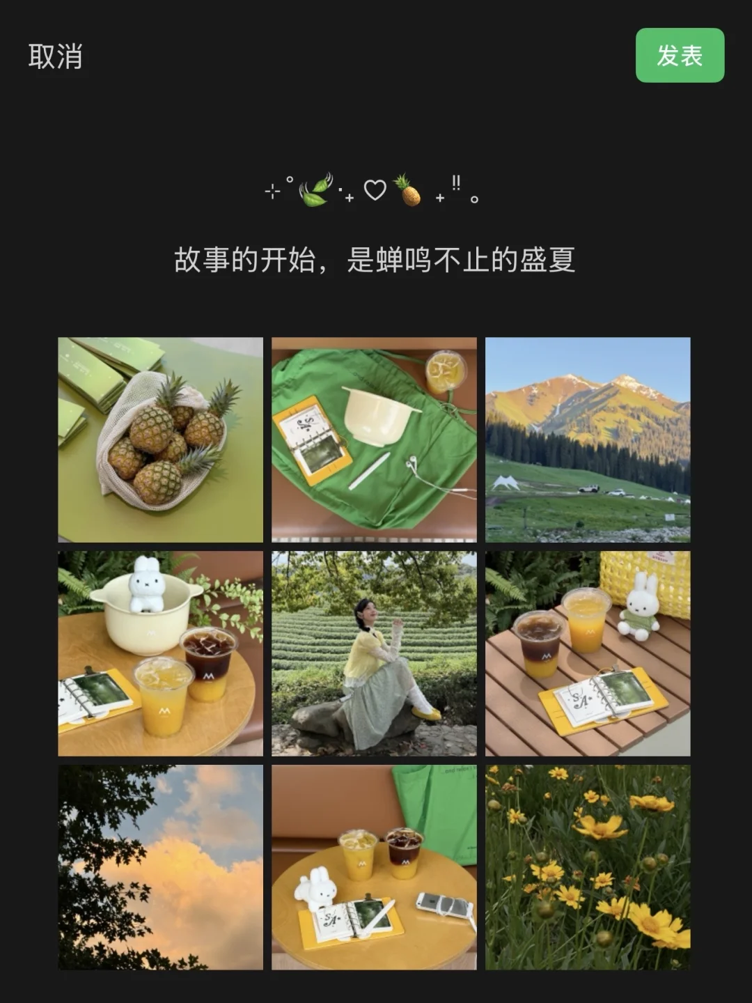 ❥ Plog｜所以，人到底能感受多少回夏天🌳🫧💛