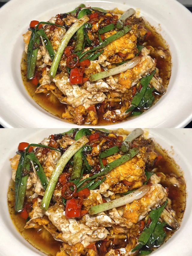 油爆醋炒蛋 真好吃🤤 长沙人太会了