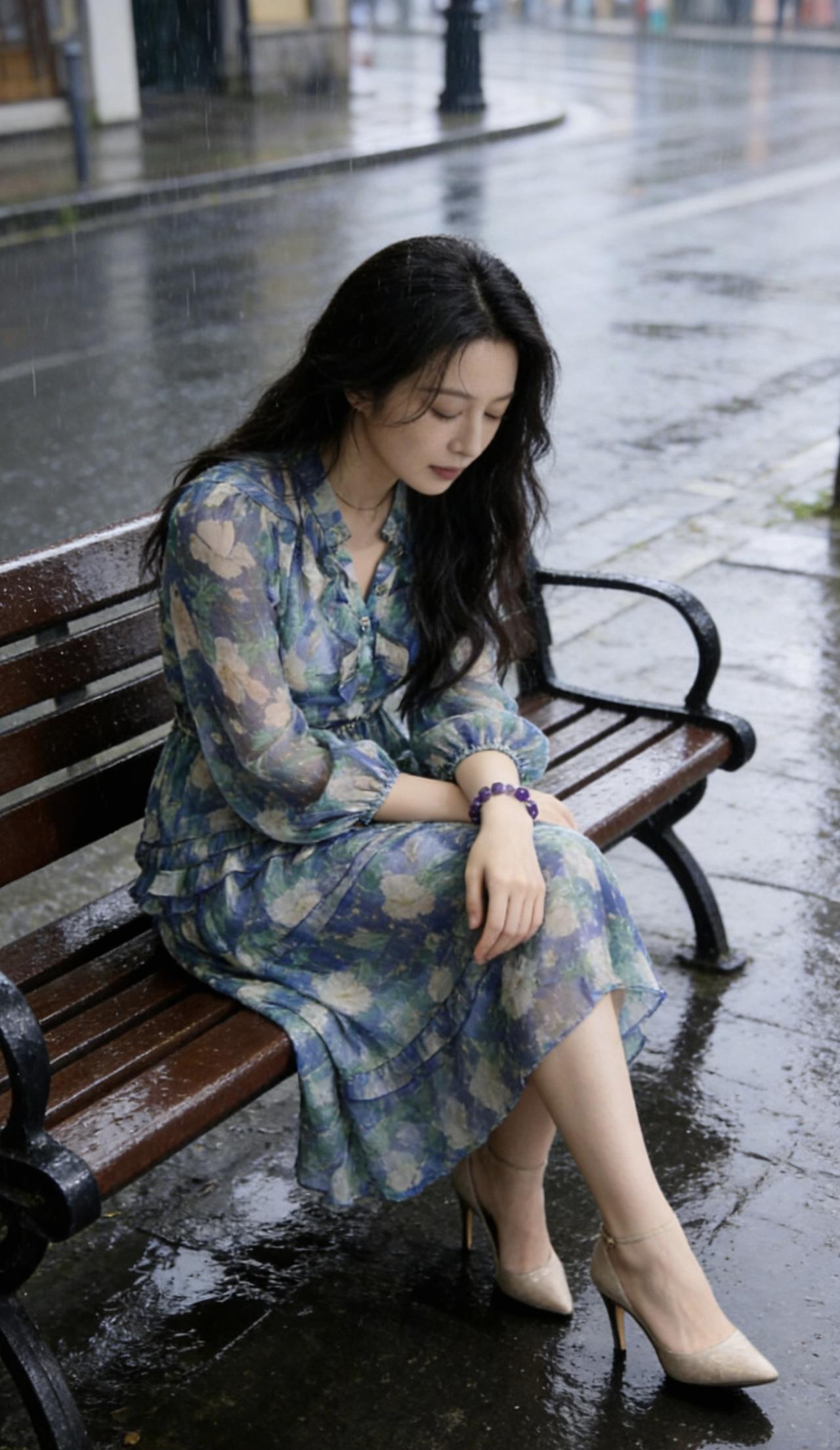 一种气质，沉稳，娴静，妩媚