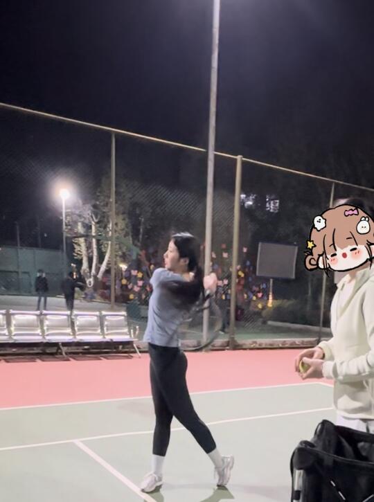 🎾今天昆明降温还能打室外晚场的是真爱了