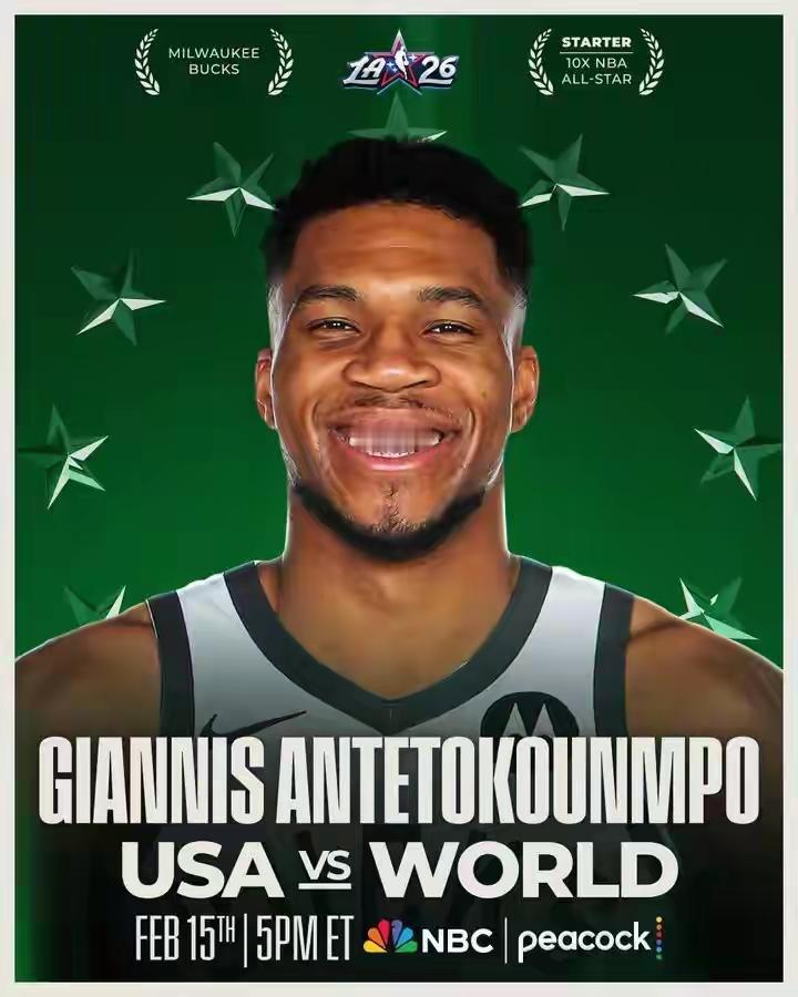 NBA全明星首发：东契奇库里在列2026年全明星首发名单出炉，库里、东契奇领衔，