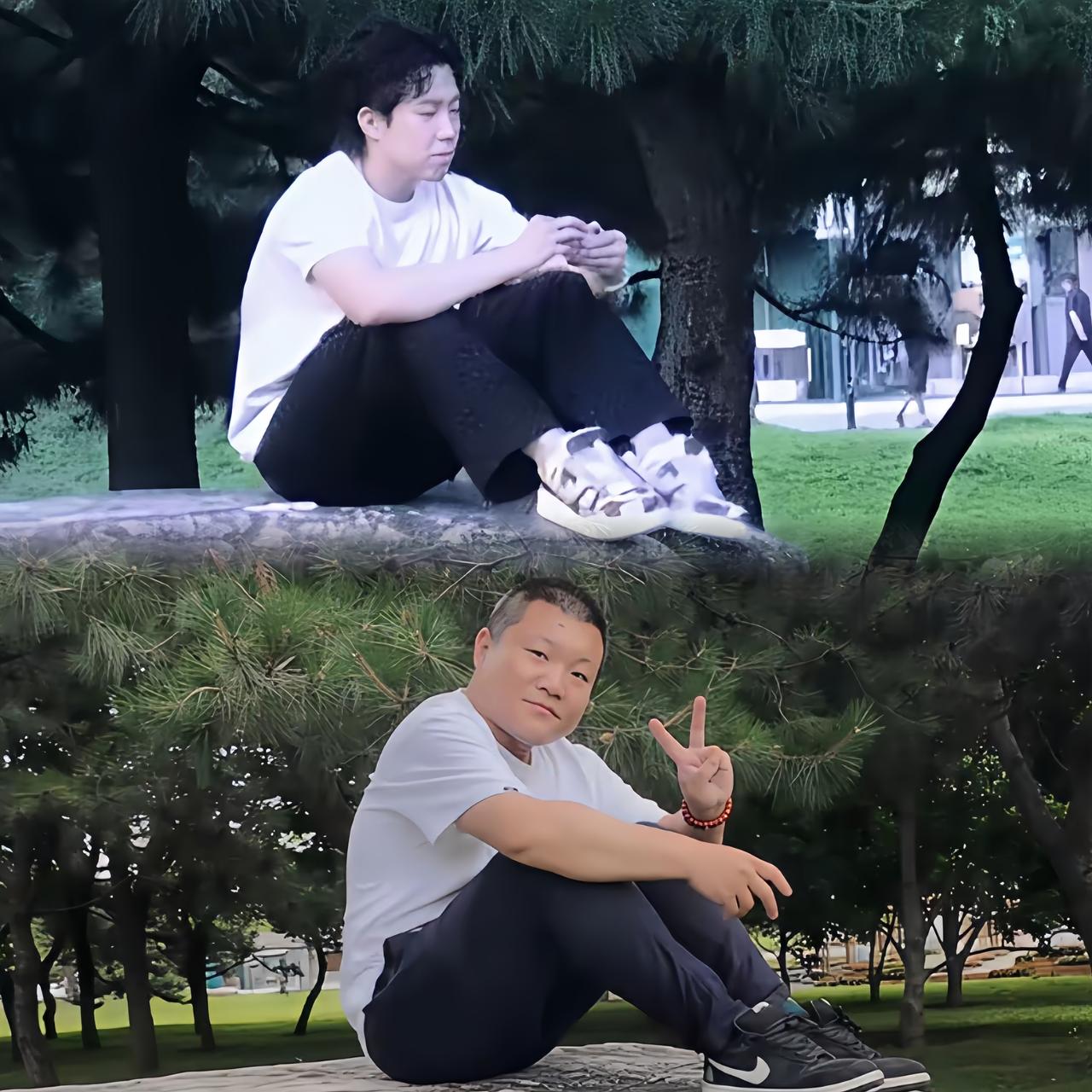 笑死！
头哥当年坐过的那块石头，
现在可火了，直接成打卡圣地了！

估计头哥自己