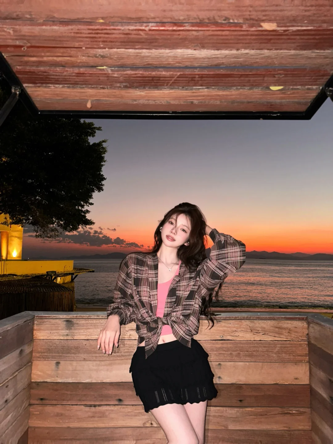 ⟢ 🎼₊⁺落日与我 🌅🍹