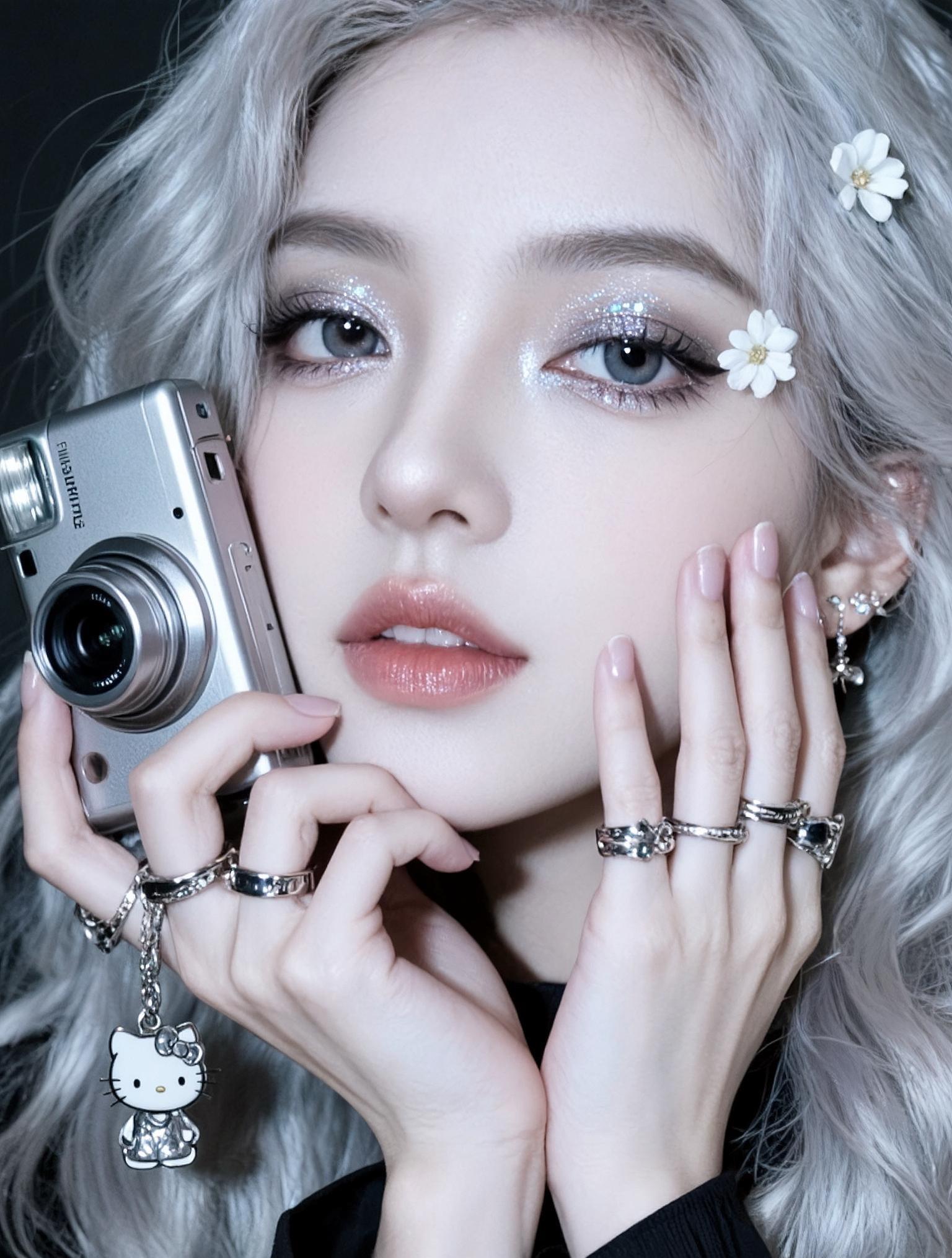 按下爱情的快门键。