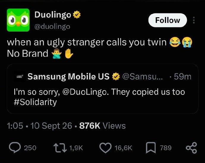 【多邻国开撕iPhone Duo！喊话苹果新CEO：我的律师会联系你】多邻国喊话