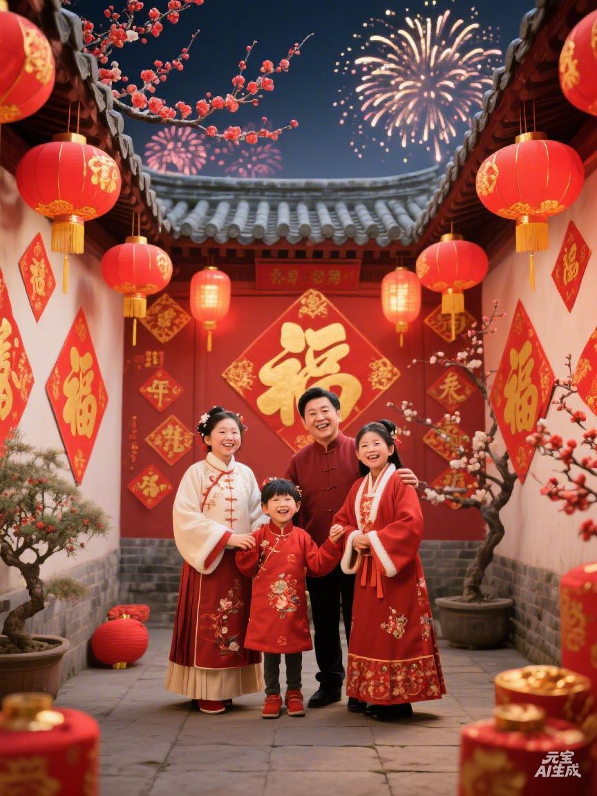 新年爱好打卡欢欢喜喜过大年