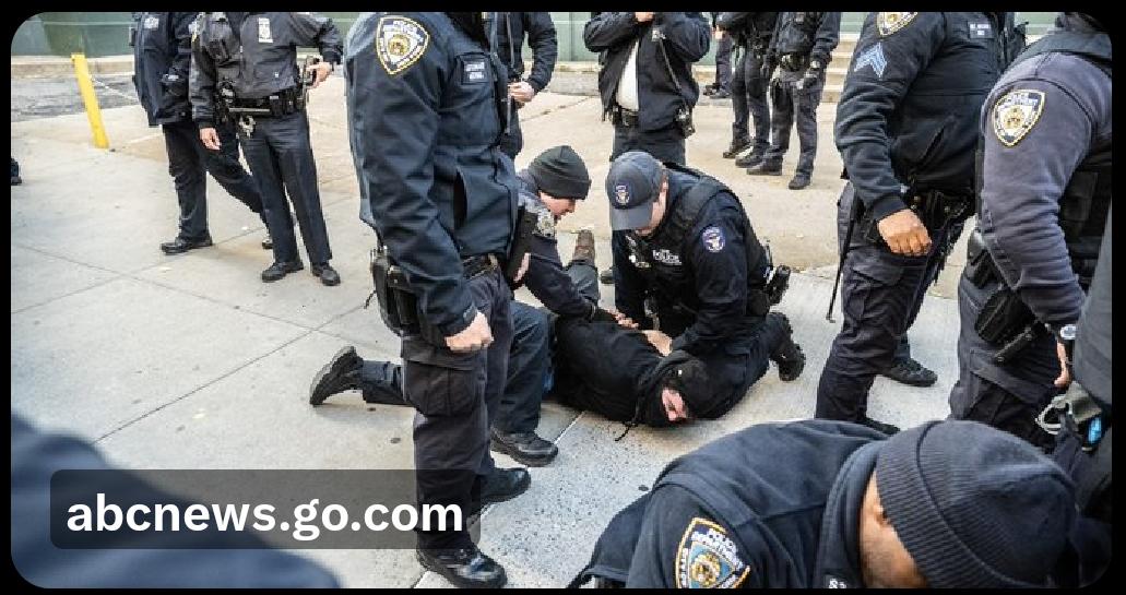 纽约警察局表示，多名在曼哈顿下城抗议美国移民海关执法局（ICE）可能开展相关行动